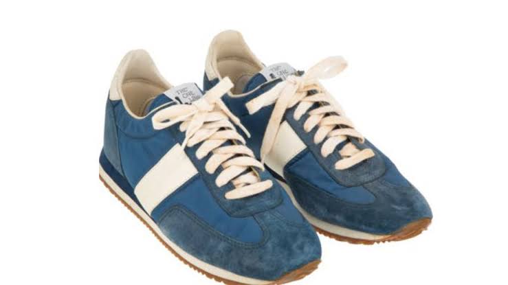 Blue Retro Runner Sneaker