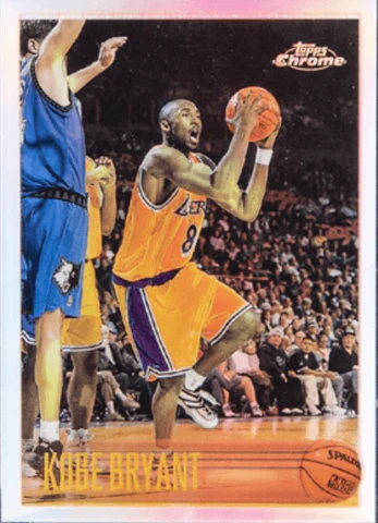 Topps Chrome Kobe Bryant Lakers Card