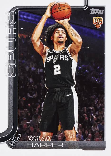 Topps Dylan Harper Spurs Rookie Card